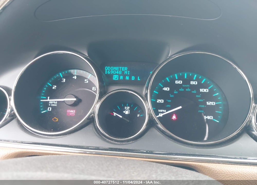 2013 BUICK ENCLAVE PREMIUM VIN: 5GAKRDKD3DJ166181