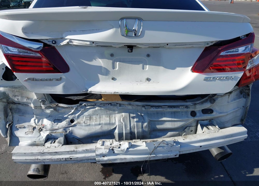 2017 HONDA ACCORD SPORT VIN: 1HGCR2F58HA138572