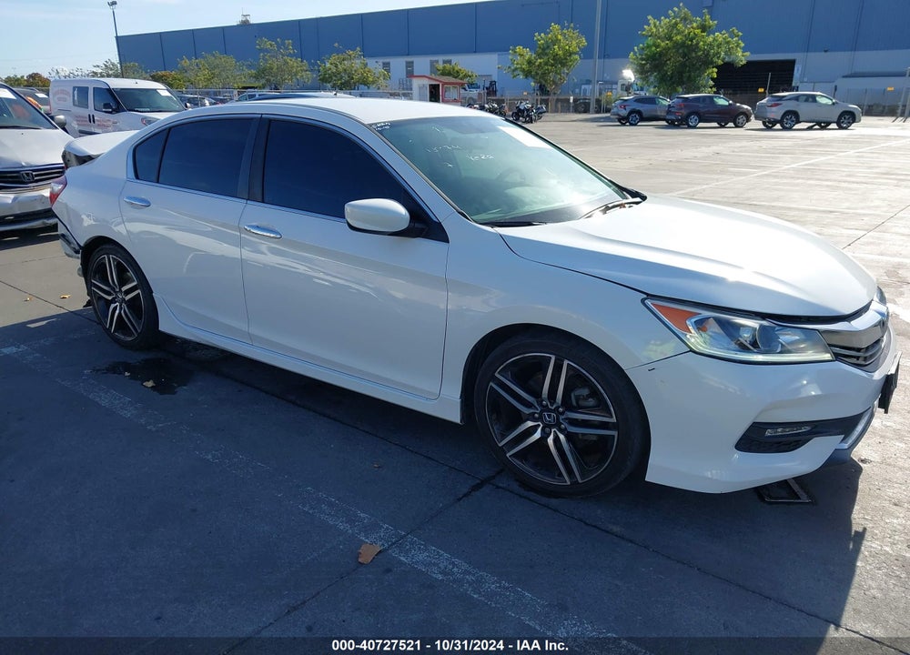 2017 HONDA ACCORD SPORT VIN: 1HGCR2F58HA138572