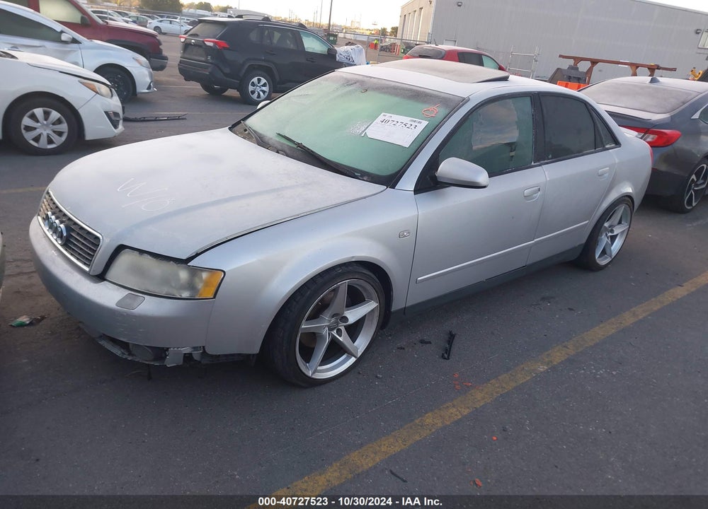 2003 AUDI A4 1.8T VIN: WAULC68E83A378750