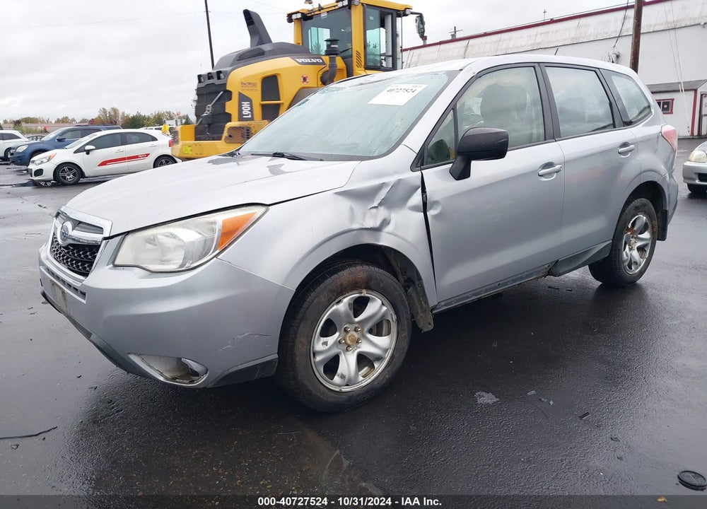 2015 SUBARU FORESTER 2.5I VIN: JF2SJAAC1FG434966