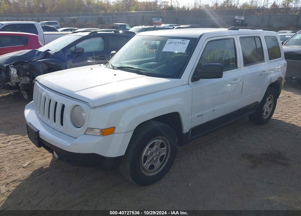 2012 JEEP PATRIOT SPORT VIN: 1C4NJRBB4CD610860