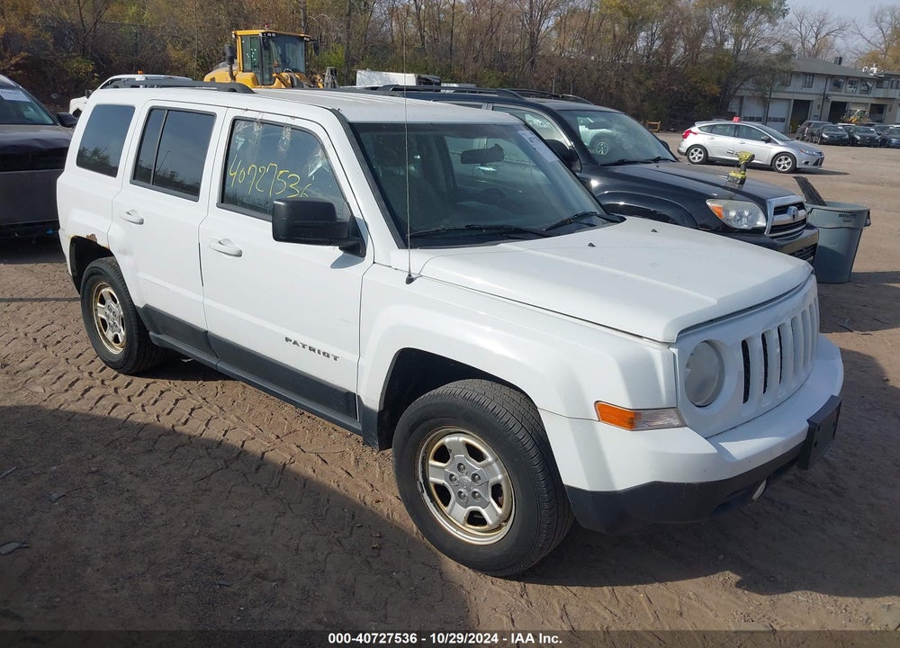 2012 JEEP PATRIOT SPORT VIN: 1C4NJRBB4CD610860