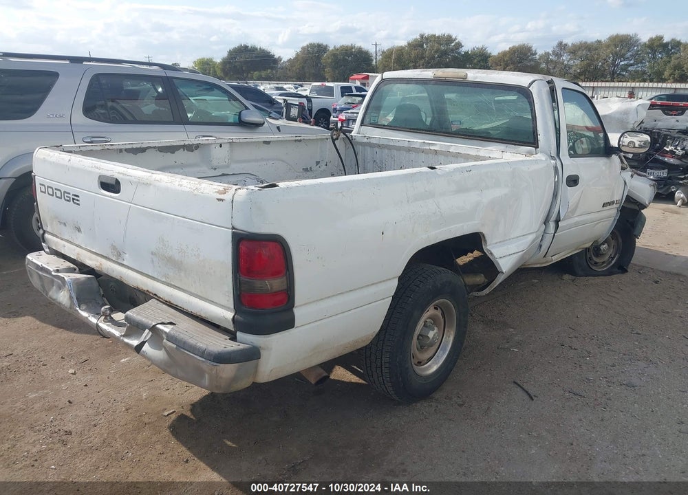 1999 DODGE RAM 1500 ST VIN: 1B7HC16Z7XS304933