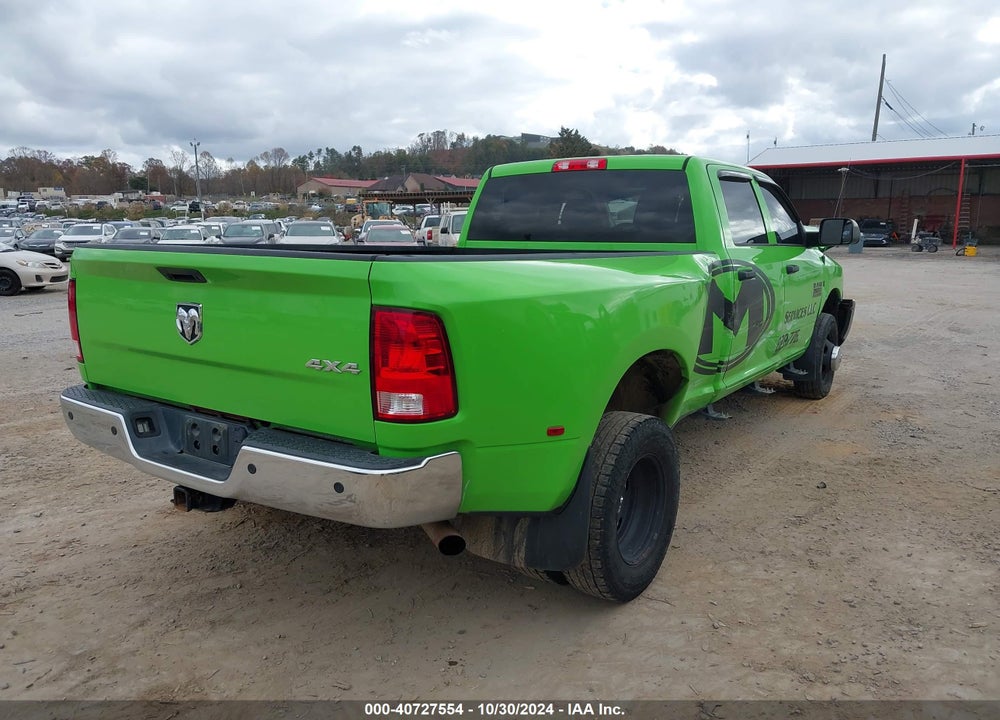 2017 RAM 3500 TRADESMAN  4X4 8' BOX VIN: 3C63RRGJ0HG643209