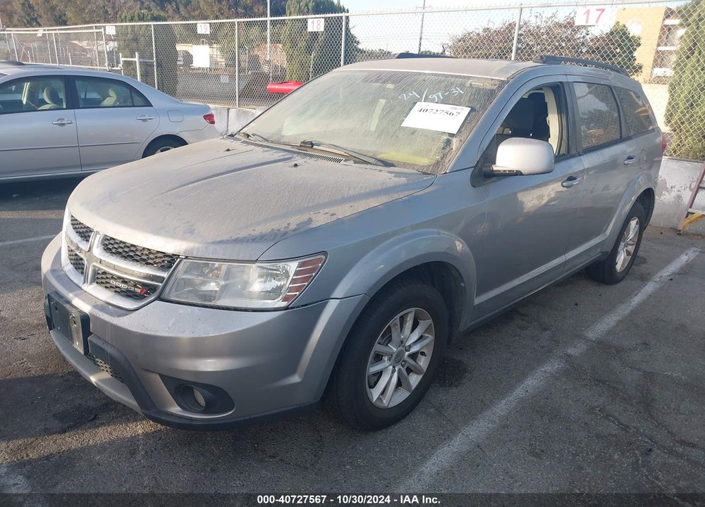 2016 DODGE JOURNEY SXT VIN: 3C4PDCBG8GT194661