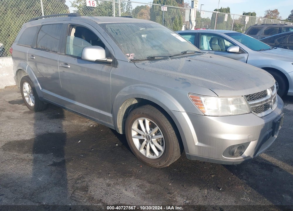2016 DODGE JOURNEY SXT VIN: 3C4PDCBG8GT194661