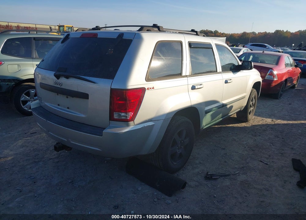 2008 JEEP GRAND CHEROKEE LAREDO VIN: 1J8GR48K78C177908