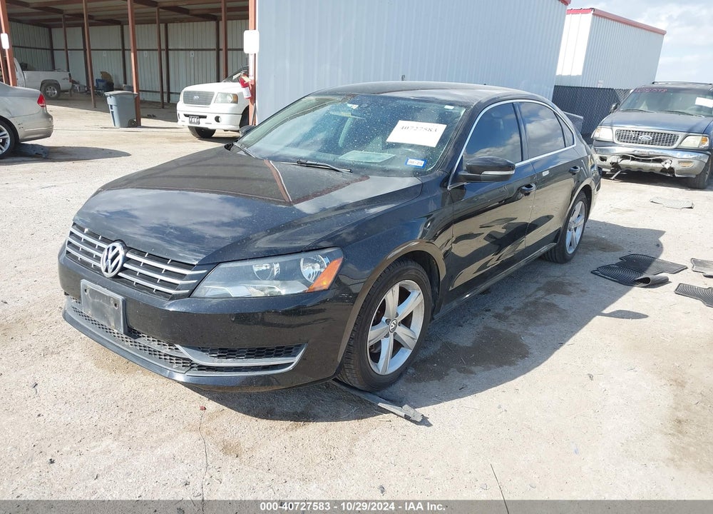 2013 VOLKSWAGEN PASSAT 2.5L SE VIN: 1VWBH7A38DC120049