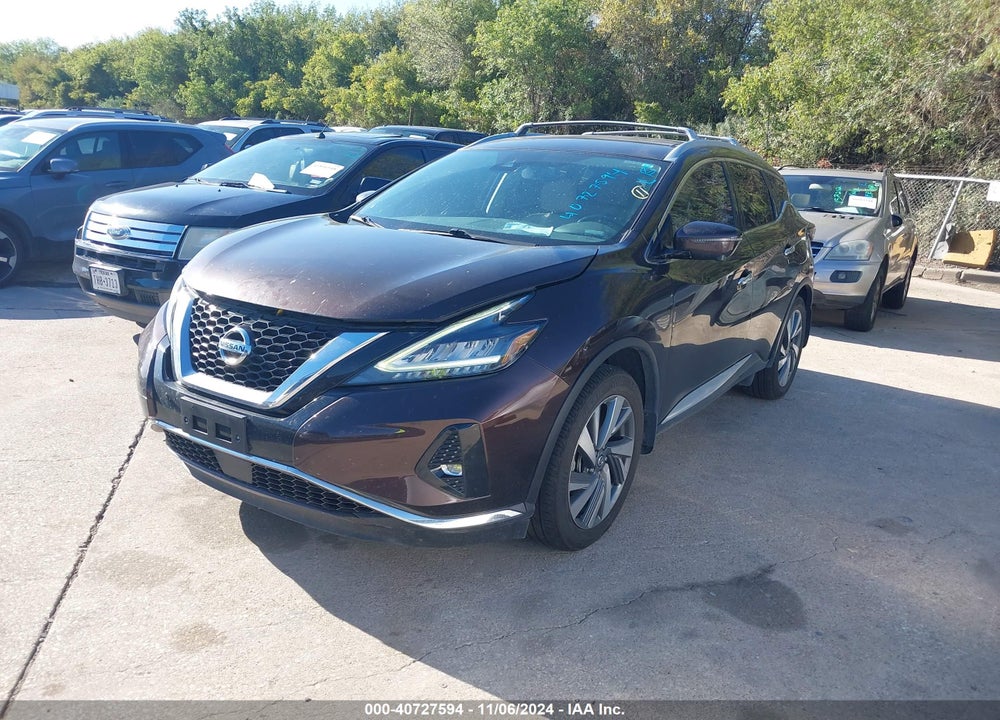2020 NISSAN MURANO SL FWD VIN: 5N1AZ2CJ3LN140296