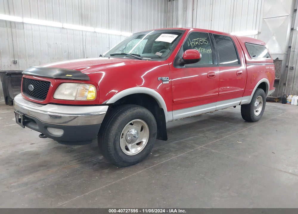 2001 FORD F-150 KING RANCH EDITION/LARIAT/XLT VIN: 1FTRW08L31KB09918
