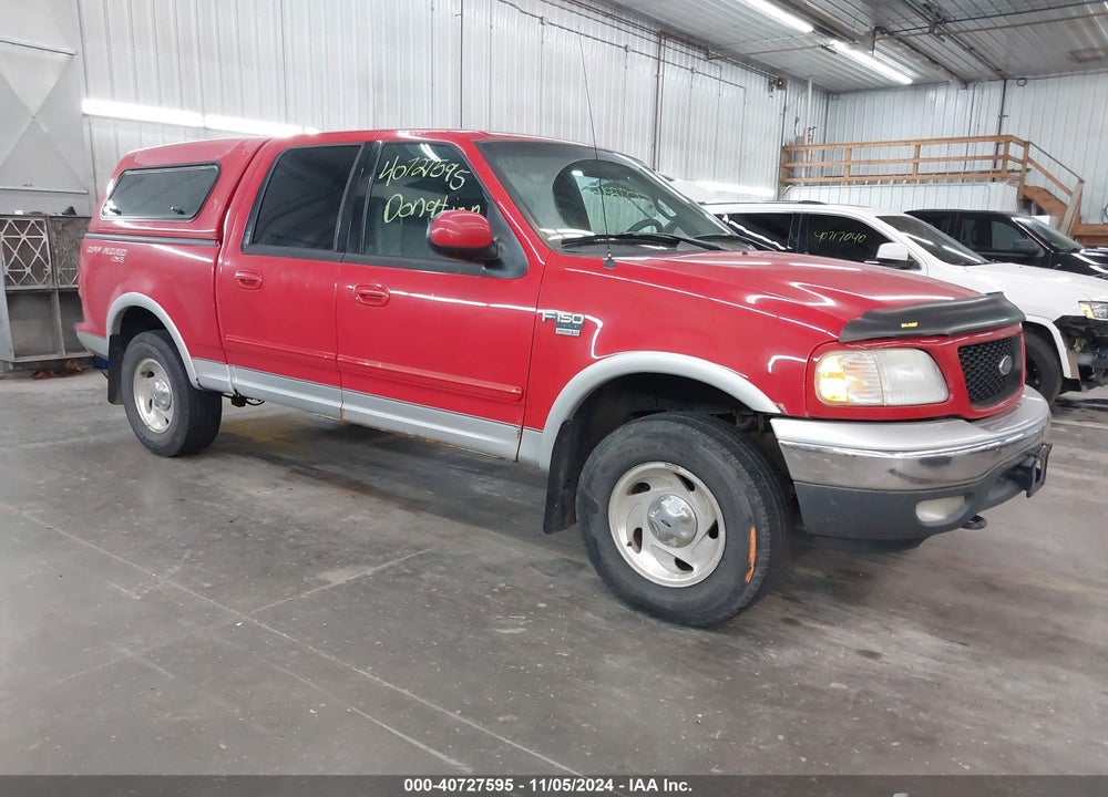 2001 FORD F-150 KING RANCH EDITION/LARIAT/XLT VIN: 1FTRW08L31KB09918