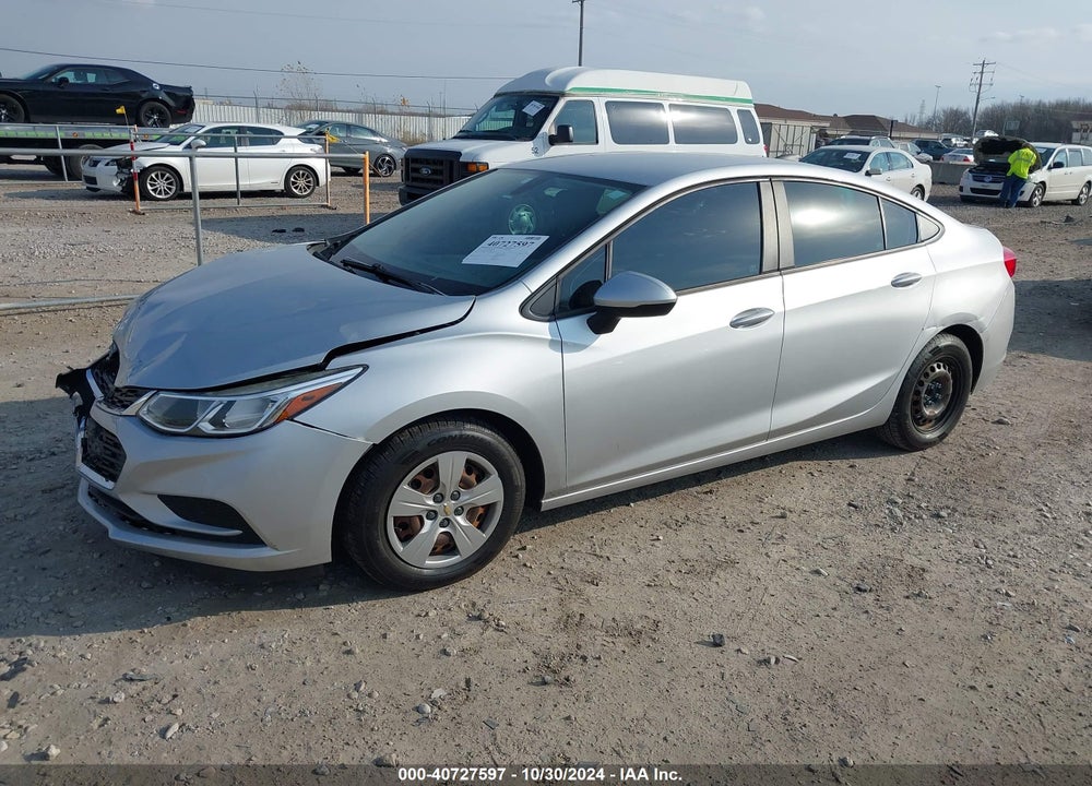 2017 CHEVROLET CRUZE LS AUTO VIN: 1G1BC5SM5H7158942