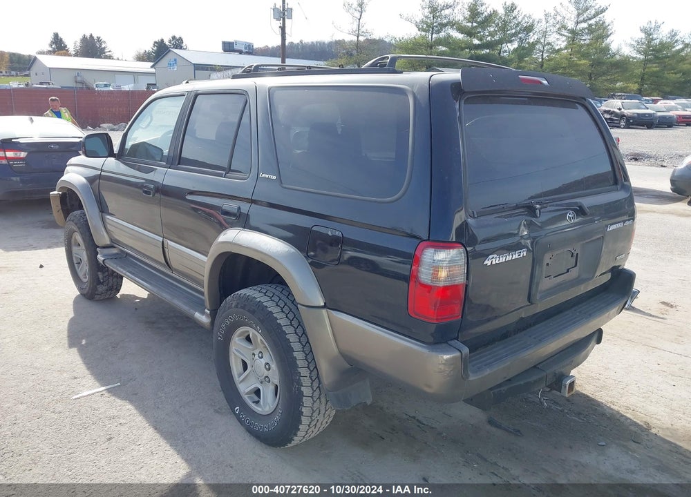 1999 TOYOTA 4RUNNER LIMITED V6 VIN: JT3HN87R0X9030519