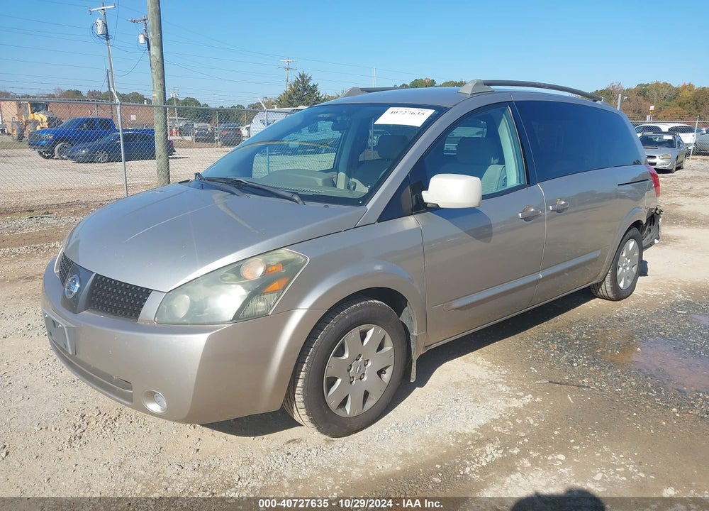 2006 NISSAN QUEST VIN: 5N1BV28U76N102111