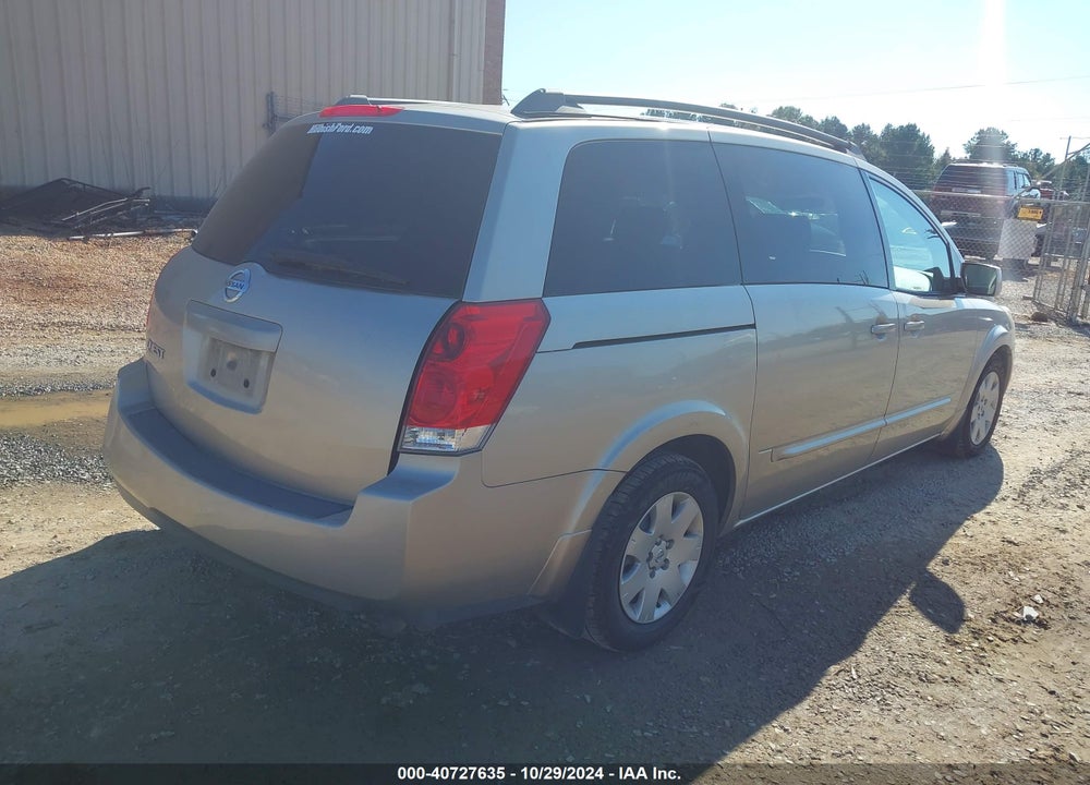 2006 NISSAN QUEST VIN: 5N1BV28U76N102111