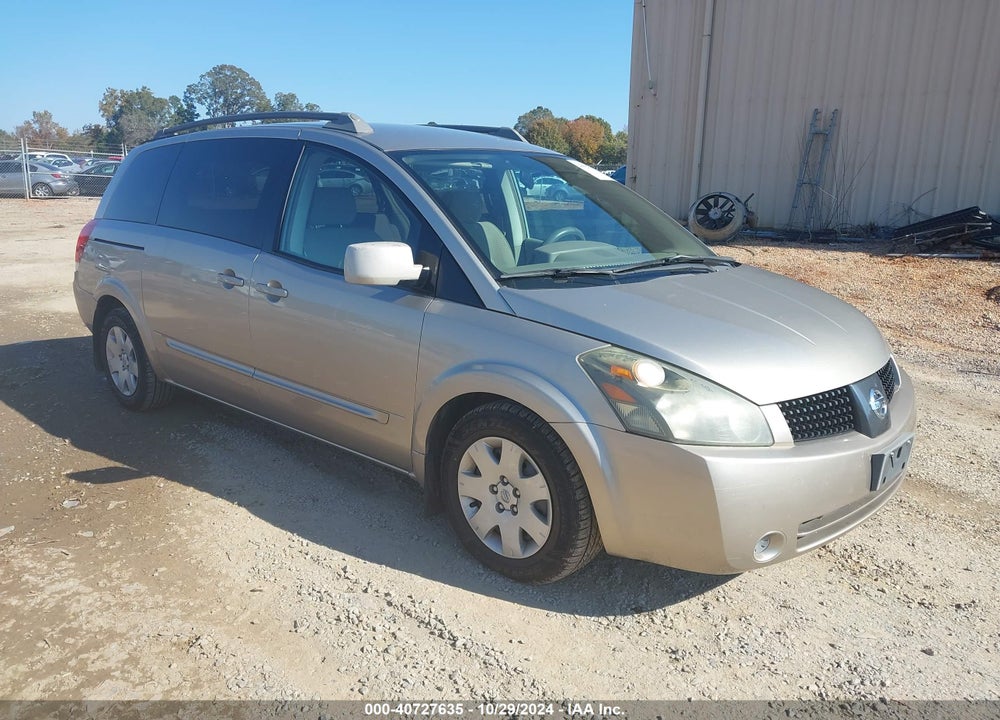 2006 NISSAN QUEST VIN: 5N1BV28U76N102111