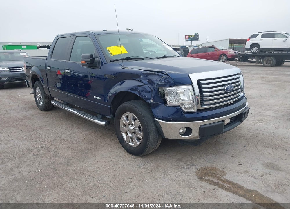 2012 FORD F-150 XLT VIN: 1FTFW1CT5CKE04604