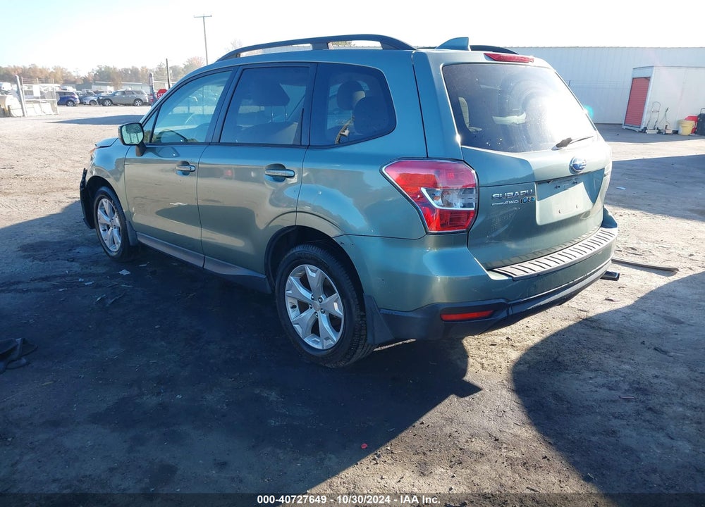 2016 SUBARU FORESTER 2.5I PREMIUM VIN: JF2SJAFCXGH426174