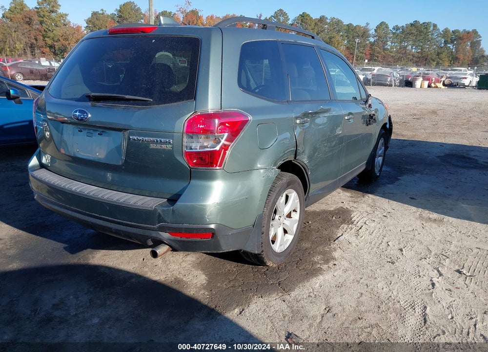 2016 SUBARU FORESTER 2.5I PREMIUM VIN: JF2SJAFCXGH426174