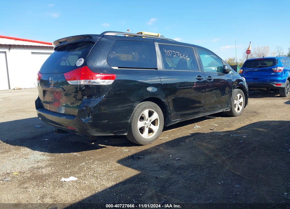 2011 TOYOTA SIENNA LE V6 VIN: 5TDKK3DC9BS089222
