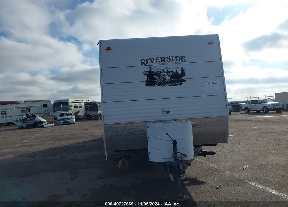 2012 RIVERSIDE 31BHS TRAVEL TRAILER 36 FT 2 SLIDEOUTS VIN: 521BT362XCP015470