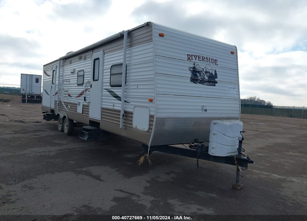 2012 RIVERSIDE 31BHS TRAVEL TRAILER 36 FT 2 SLIDEOUTS VIN: 521BT362XCP015470