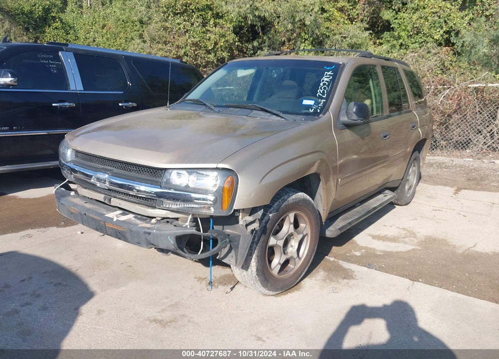 2006 CHEVROLET TRAILBLAZER LS VIN: 1GNDS13S162335707