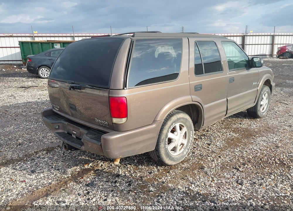 1999 OLDSMOBILE BRAVADA VIN: 1GHDT13W9X2723918