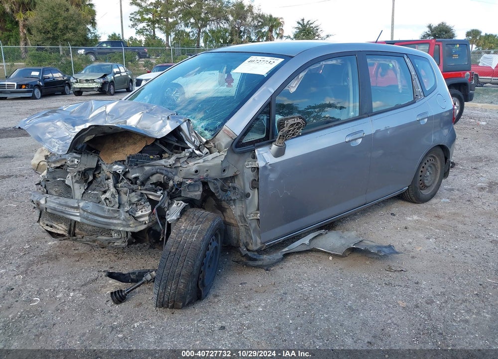 2007 HONDA FIT VIN: JHMGD38407S025795