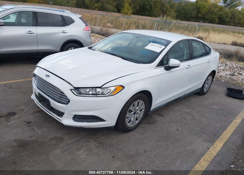 2014 FORD FUSION S VIN: 3FA6P0G73ER195209