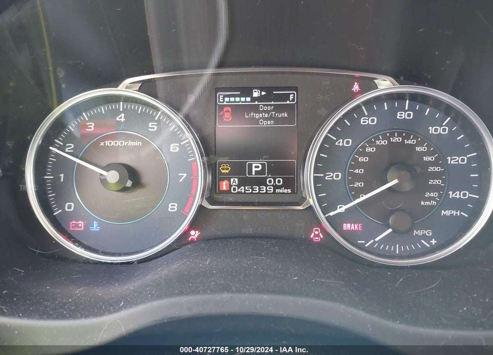 2016 SUBARU CROSSTREK 2.0I LIMITED VIN: JF2GPAKC1G8236743