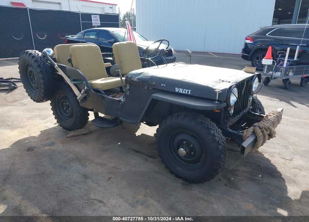 1949 WILLYS CJ3A VIN: 3J10795