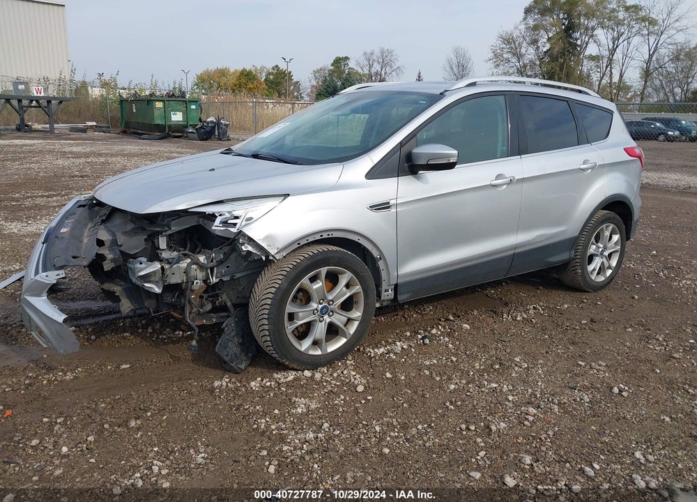 2014 FORD ESCAPE TITANIUM VIN: 1FMCU0JX7EUB14702