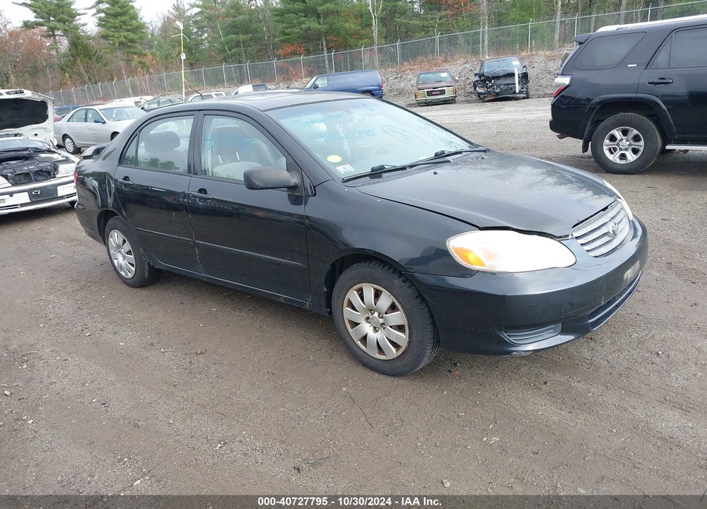 2004 TOYOTA COROLLA LE VIN: 2T1BR32E74C281301
