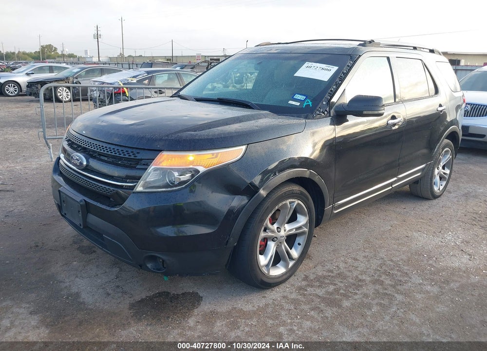 2013 FORD EXPLORER LIMITED VIN: 1FM5K7F86DGA08828