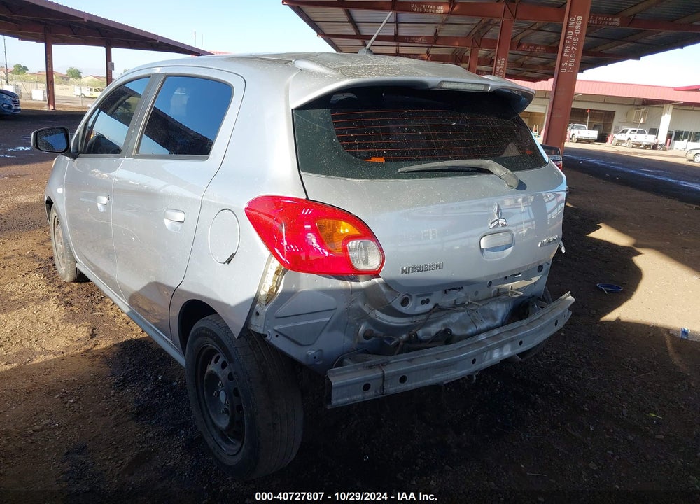 2015 MITSUBISHI MIRAGE DE VIN: ML32A3HJ5FH009813