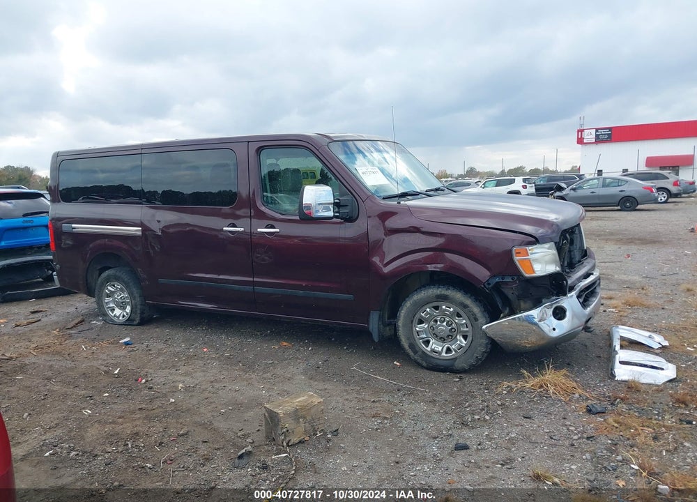 2014 NISSAN NV PASSENGER NV3500 HD VIN: 5BZAF0AA4EN160175