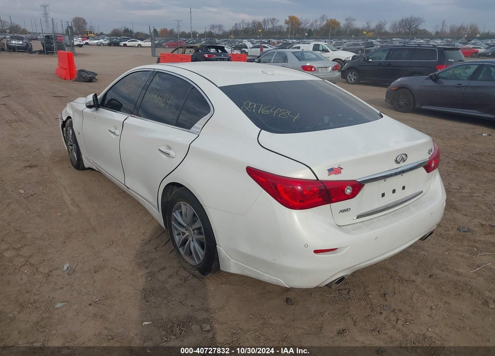 2015 INFINITI Q50 PREMIUM VIN: JN1BV7AR1FM403229