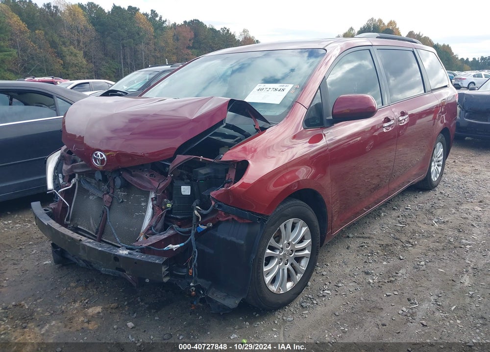 2014 TOYOTA SIENNA XLE LIMITED VIN: 5TDYK3DC7ES526133