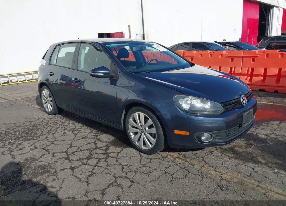 2012 VOLKSWAGEN GOLF TDI 4-DOOR VIN: WVWDM7AJ0CW352423