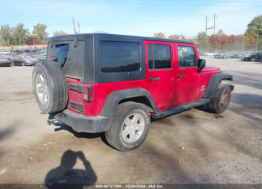 2011 JEEP WRANGLER UNLIMITED SPORT VIN: 1J4HA3H16BL575472