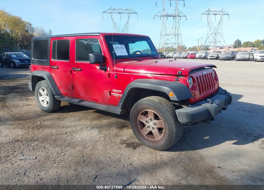 2011 JEEP WRANGLER UNLIMITED SPORT VIN: 1J4HA3H16BL575472