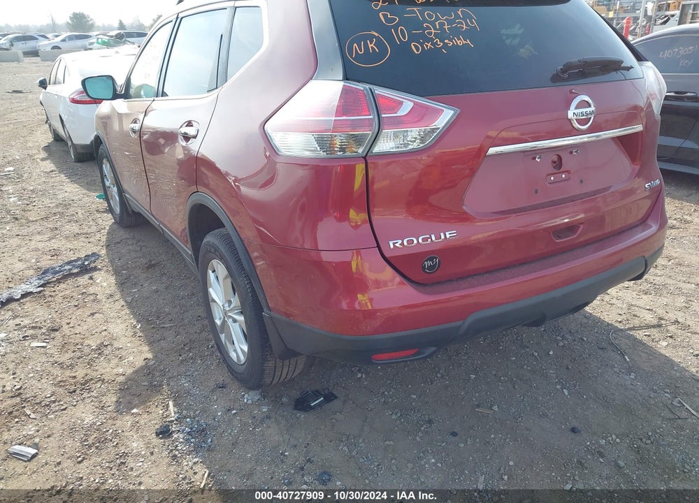 2016 NISSAN ROGUE S/SL/SV VIN: 5N1AT2MV6GC910401
