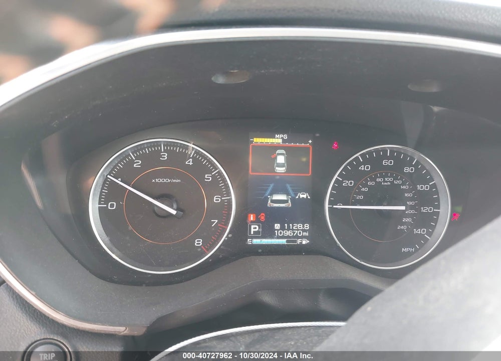 2019 SUBARU CROSSTREK 2.0I LIMITED VIN: JF2GTAMC4K8232073