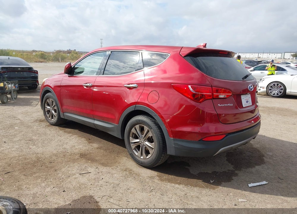 2013 HYUNDAI SANTA FE SPORT VIN: 5XYZU3LBXDG108474