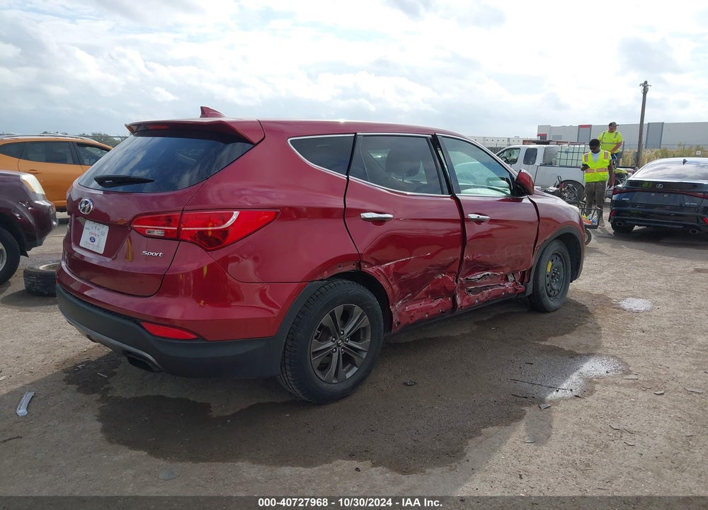 2013 HYUNDAI SANTA FE SPORT VIN: 5XYZU3LBXDG108474