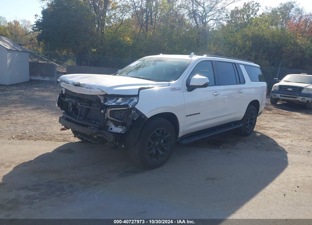 2022 CHEVROLET SUBURBAN 4WD Z71 VIN: 1GNSKDKD2NR204710