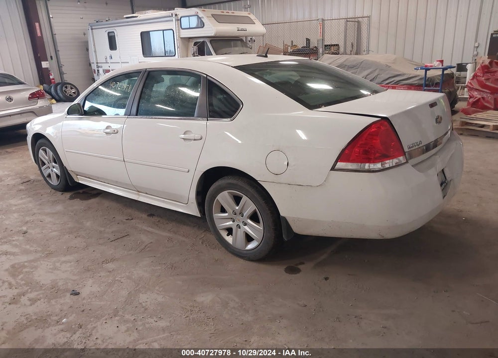 2011 CHEVROLET IMPALA LS VIN: 2G1WA5EK6B1172502