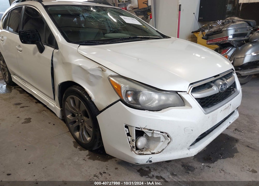 2013 SUBARU IMPREZA 2.0I SPORT PREMIUM VIN: JF1GPAL69DH827198